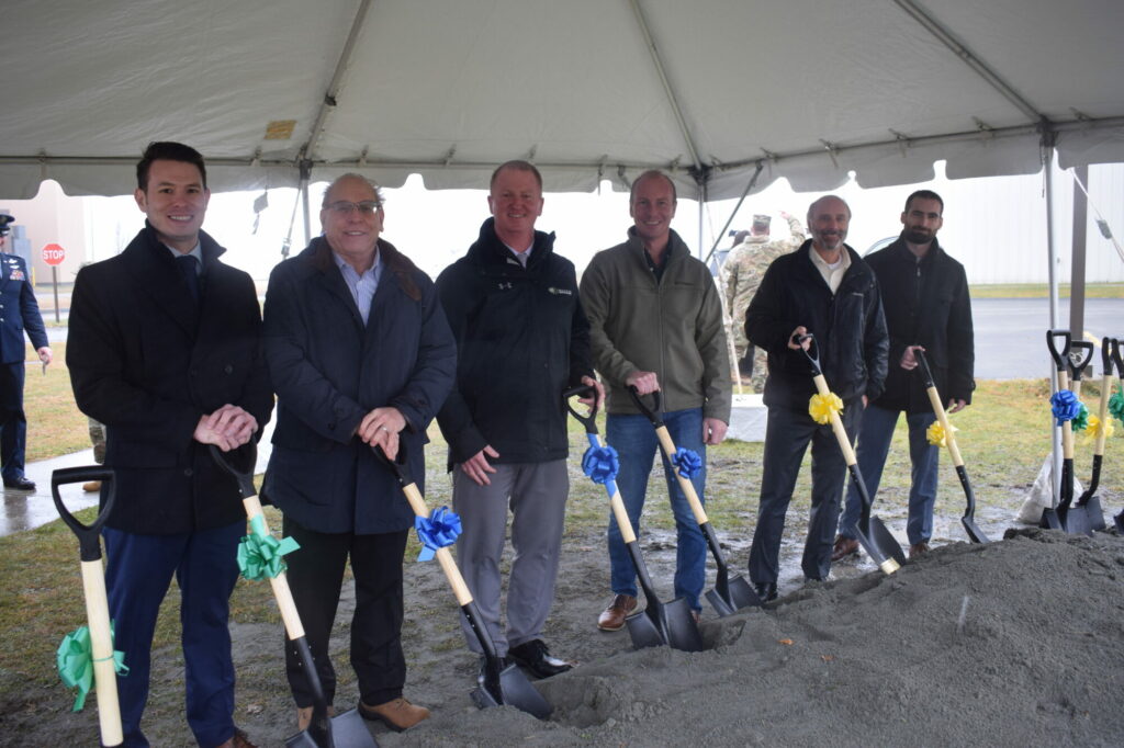 KCM Attends Groundbreaking for 143rd Airlift Wing Headquarters at Air National Guard Base
